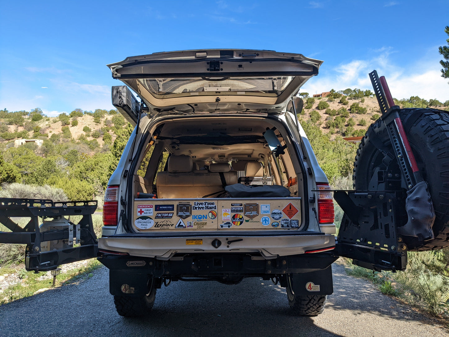 80 Series LC/LX Third Row Quick-Fist Mount