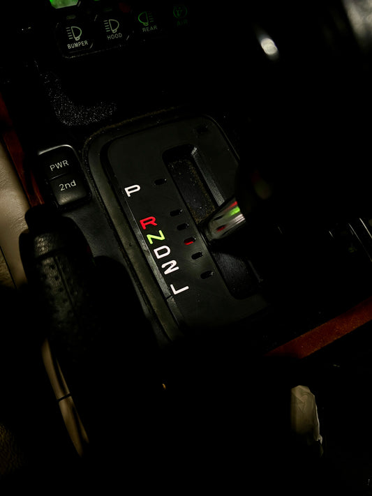 100 Series Illuminated Shifter Trim Plate