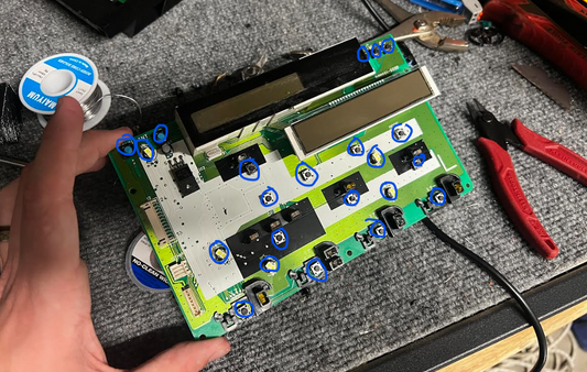 100 Series Land Cruiser/LX470 Climate Control Button Replacement & LED Kit