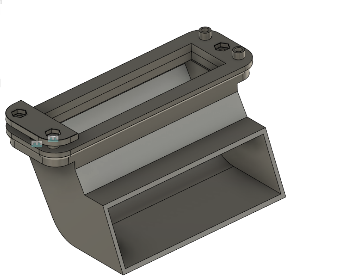 100 Series Third Row AC Vent Redirect