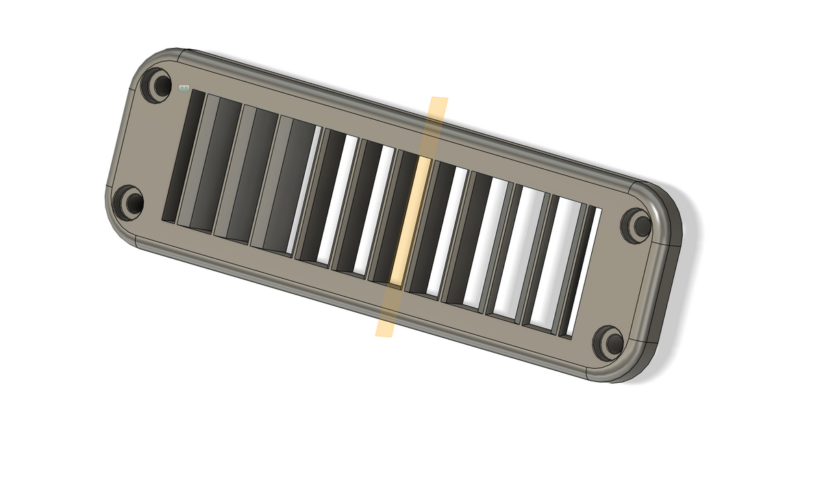 Vent Redirection 100 Series Third Row AC Vent Redirect – Cruiser Design & Manufacturing